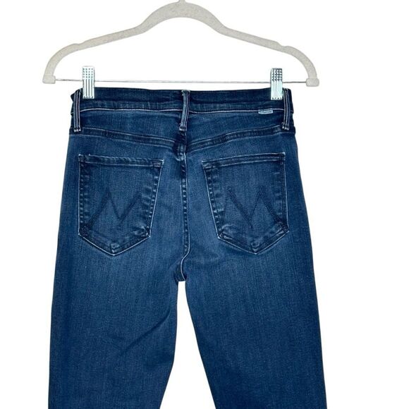 Mother Stunner Zip Ankle Step Fray Jeans | Size 27 - Picture 6 of 13